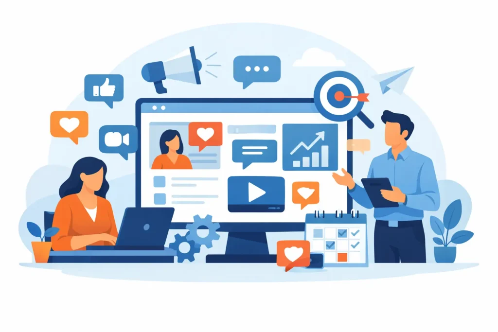 Small Business Social Media Management Service