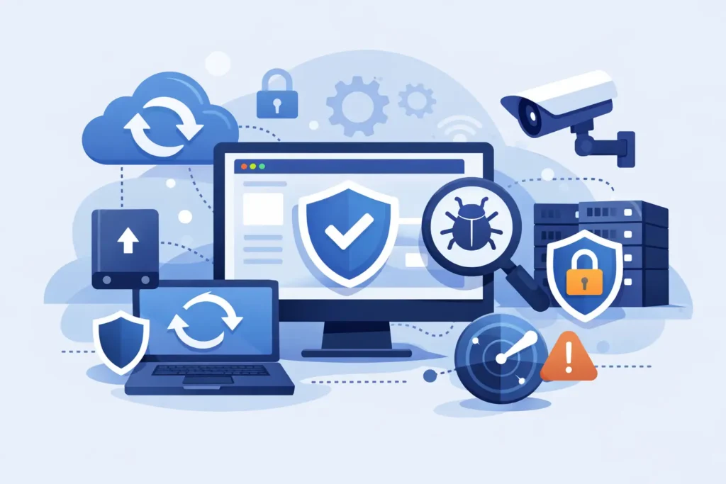 Website Backup and Security Monitoring