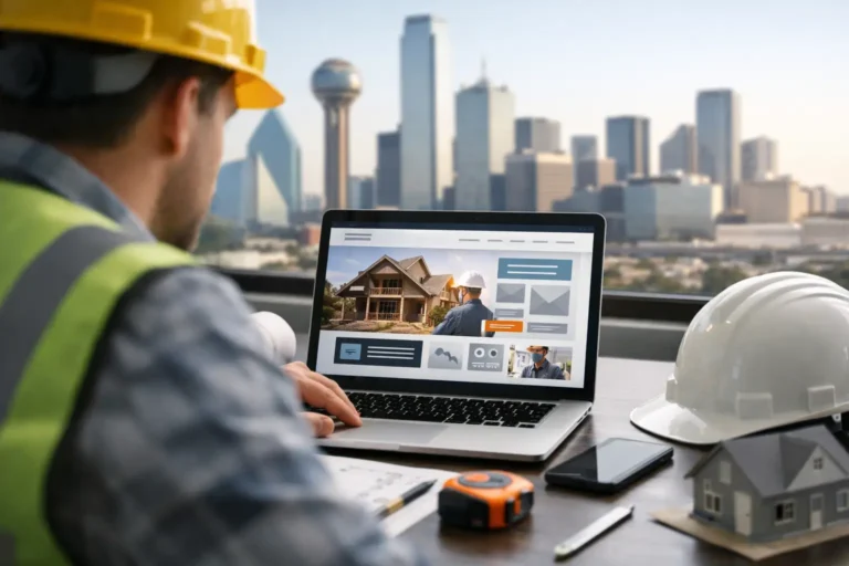 Dallas Contractor Web Design That Brings Leads